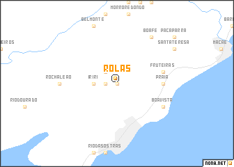 map of Rôlas