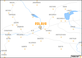 map of Rolava