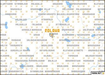 map of Rolawa