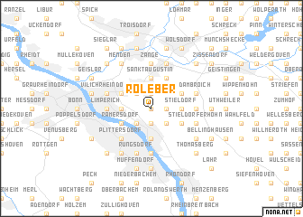 map of Roleber