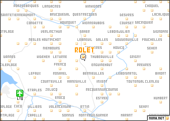 map of Rolet