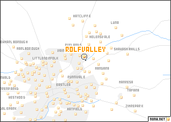 map of Rolf Valley