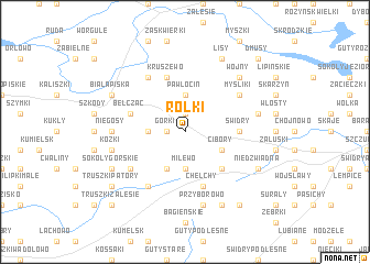 map of Rolki