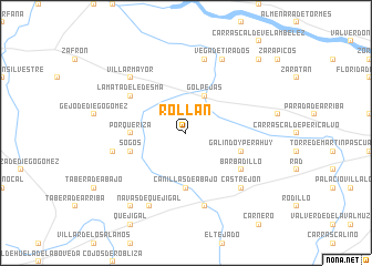 map of Rollán