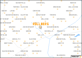 map of Rollberg