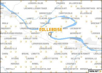 map of Rolleboise