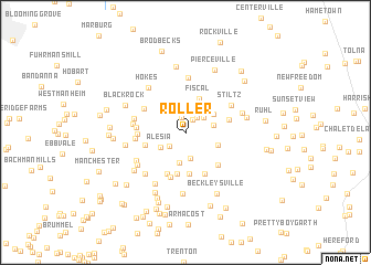 map of Roller