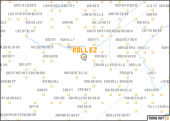map of Rollez