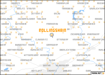 map of Röllingshain