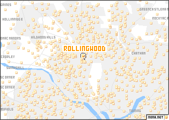 map of Rollingwood