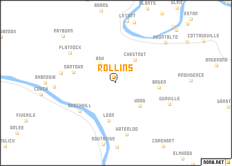 map of Rollins