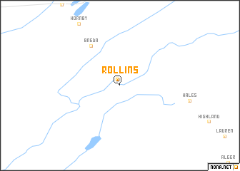 map of Rollins