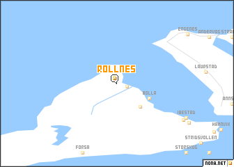 map of Rollnes