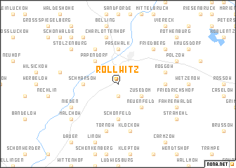 map of Rollwitz