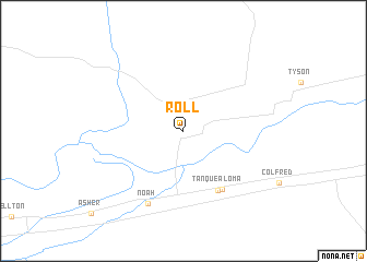 map of Roll