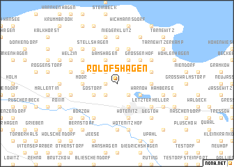 map of Rolofshagen