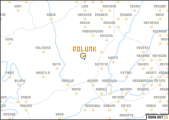 map of Rolunk