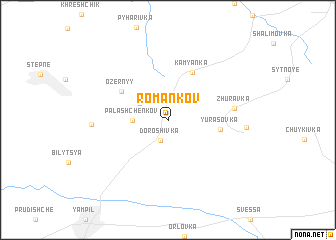 map of Romanʼkov