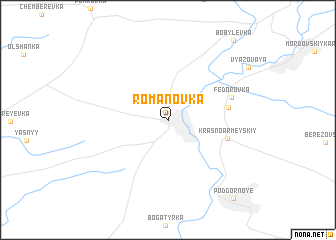 map of Romanovka