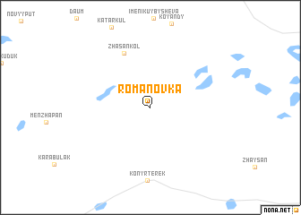 map of Romanovka