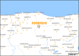 map of Romanovo