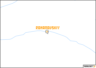 map of Romanovskiy