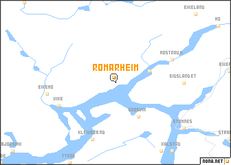 map of Romarheim