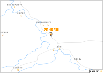 map of Romashi