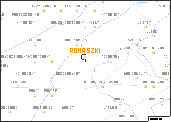 map of Romaszki