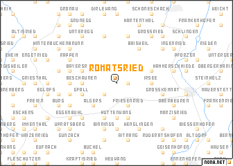 map of Romatsried