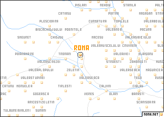 map of Roma