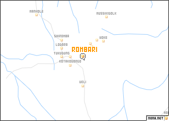 map of Rombari