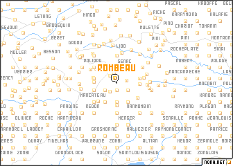 map of Rombeau