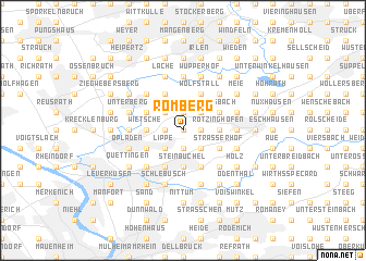 map of Romberg