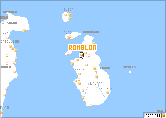 map of Romblon