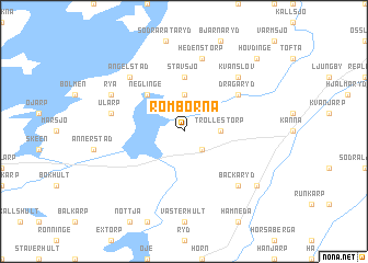 map of Romborna