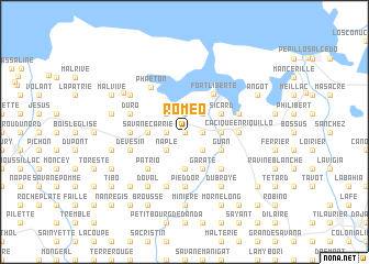 map of Roméo