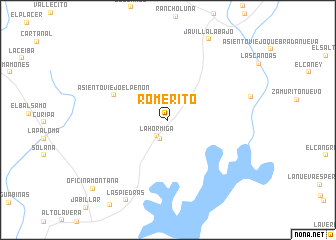 map of Romerito