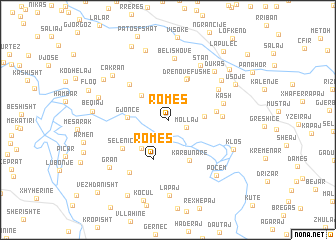 map of Romës