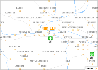 map of Romilla