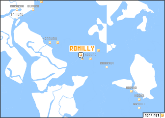 map of Romilly
