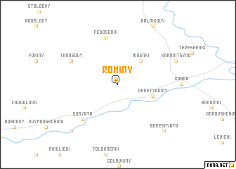 map of Rominy