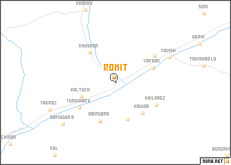 map of Romit