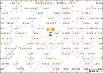 map of Romi