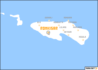 map of Romkisar