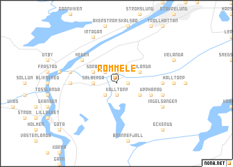 map of Rommele