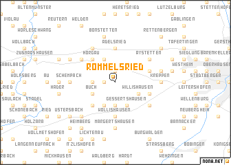 map of Rommelsried