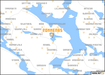 map of Rommenäs