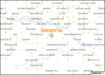 map of Rommental