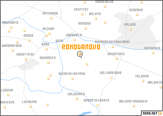 map of Romodanovo